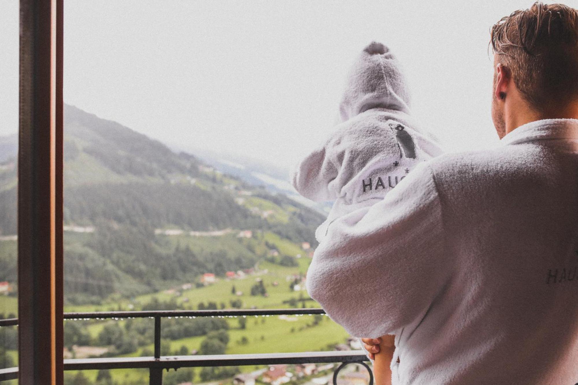 Alpine Spa Hotel Haus Hirt Bad Gastein Esterno foto
